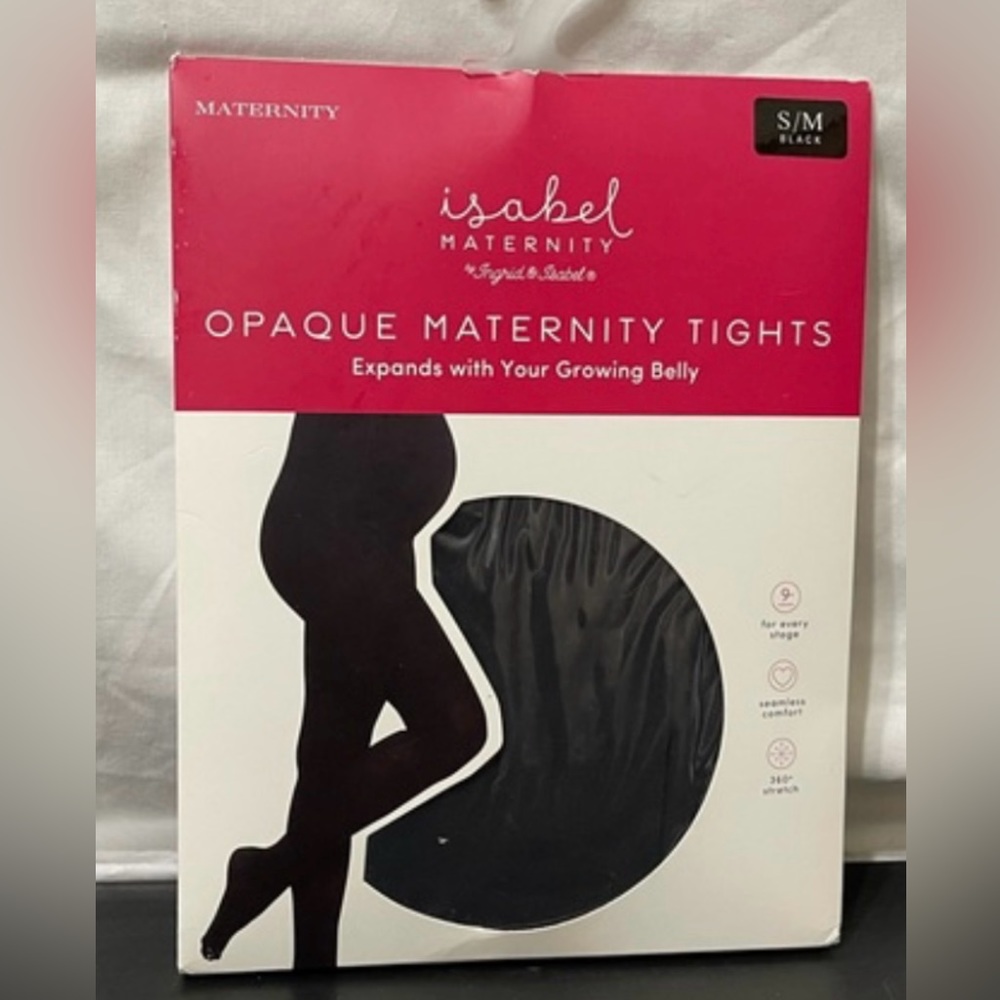 NWT Opaque Maternity Tights